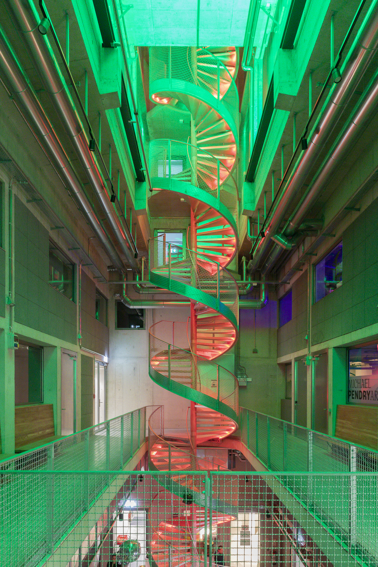 Wendeltreppe im WERK13